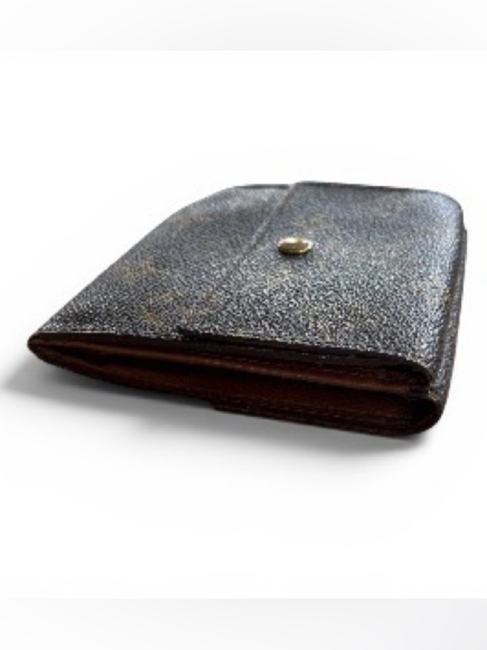Louis Vuitton Monogram Elise Small Snap Wallet Brown LV Compact Wallet - Picture 12 of 15